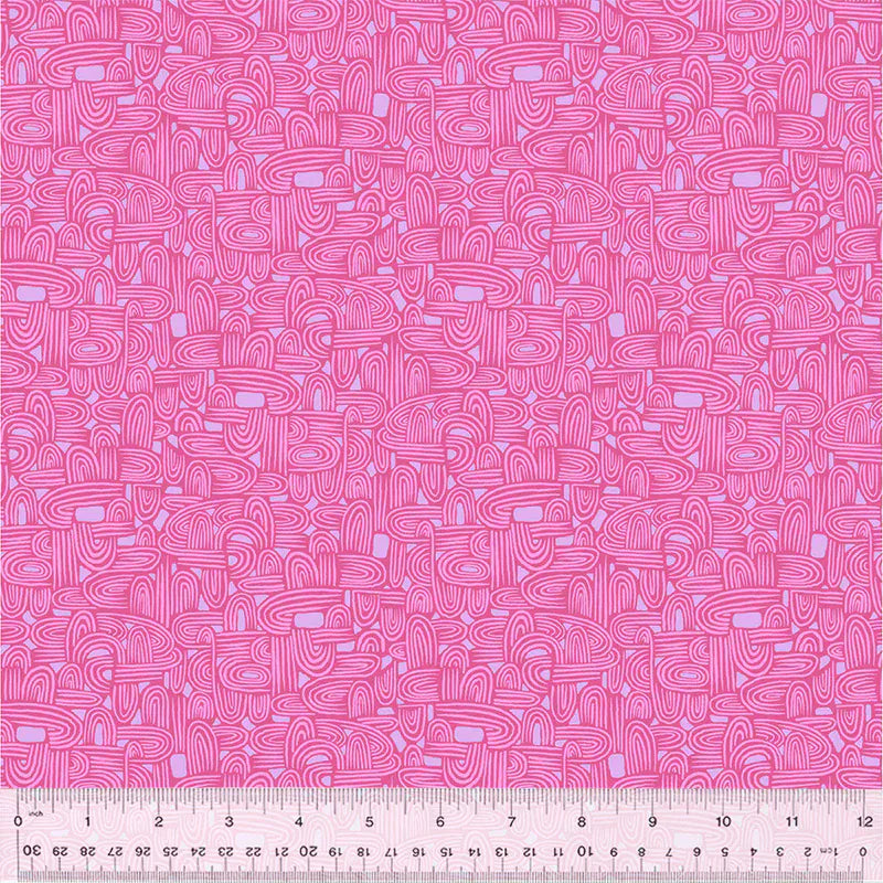 Pink fabric pattern with abstract swirls, 54658-23-1-015Ud000004pBiIIAU