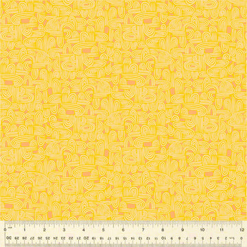 Yellow fabric with abstract lines, 54658-24-1-015Ud000004pBryIAE pattern.