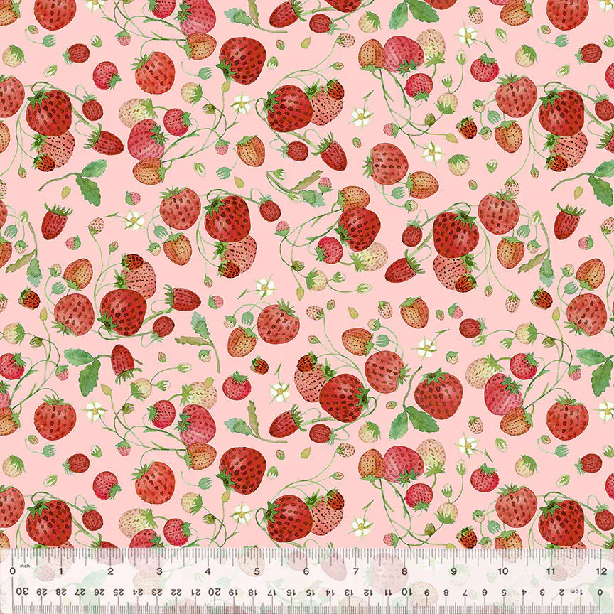 Forest Fruits - Strawberries, Pink