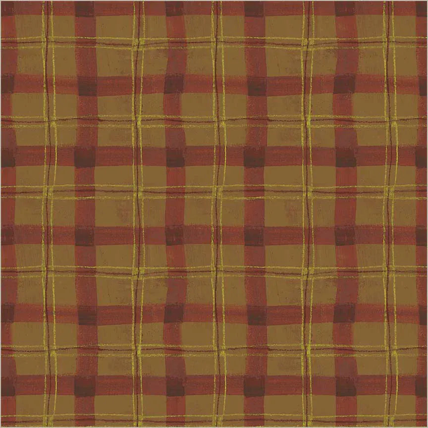 The Plaid One by Marcia Derse- Proper Plaid, Cinnamon