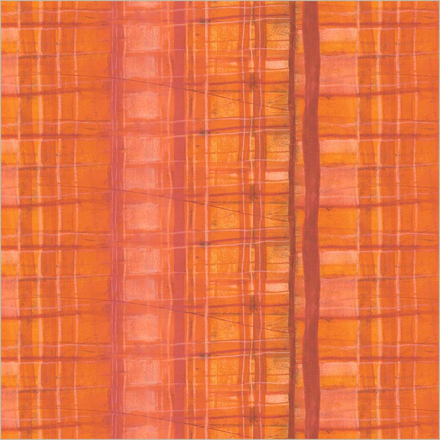 The Plaid One by Marcia Derse- Peach Orchard Plaid