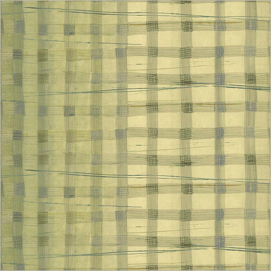 The Plaid One by Marcia Derse- Wild Asparagus Plaid