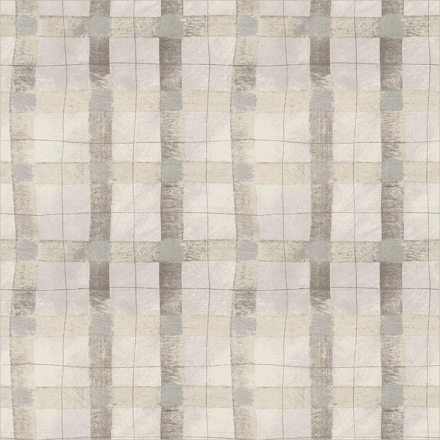 The Flannel One by Marcia Derse - Oatmeal Plaid, Oatmeal The Flannel One by Marcia Derse - Oatmeal Plaid, Oatmeal