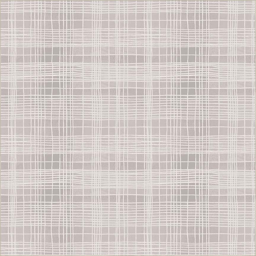 The Plaid One by Marcia Derse- String Theory Plaid, Ocean Mist