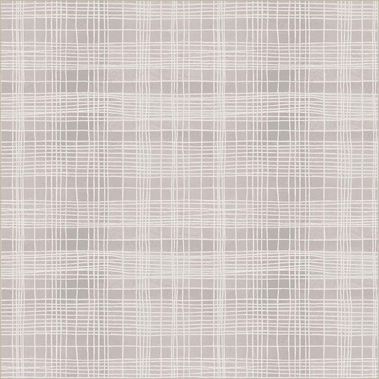 The Plaid One by Marcia Derse- String Theory Plaid, Ocean Mist