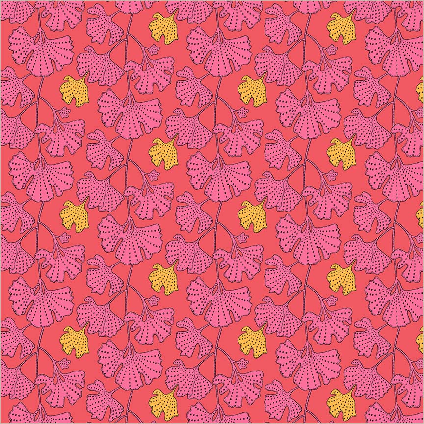 Sunshine by Sally Kelly - Ginkgo, Guava
