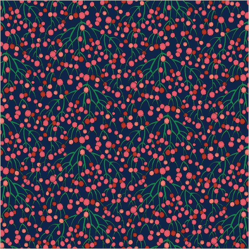 Sunshine by Sally Kelly - Huckleberry, Indigo