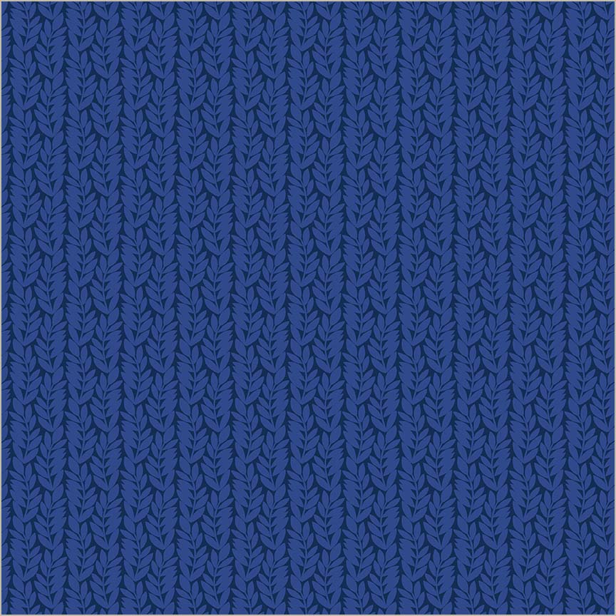 Foliage by Sally Kelly - Indigo