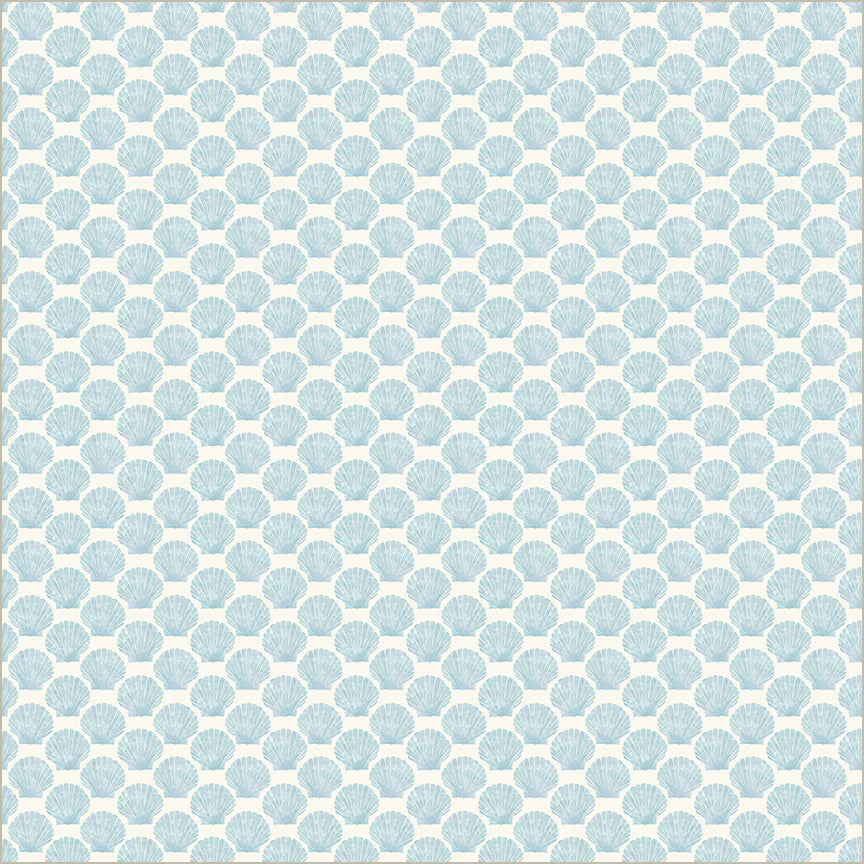 Ocean Life, Shell - Turquoise