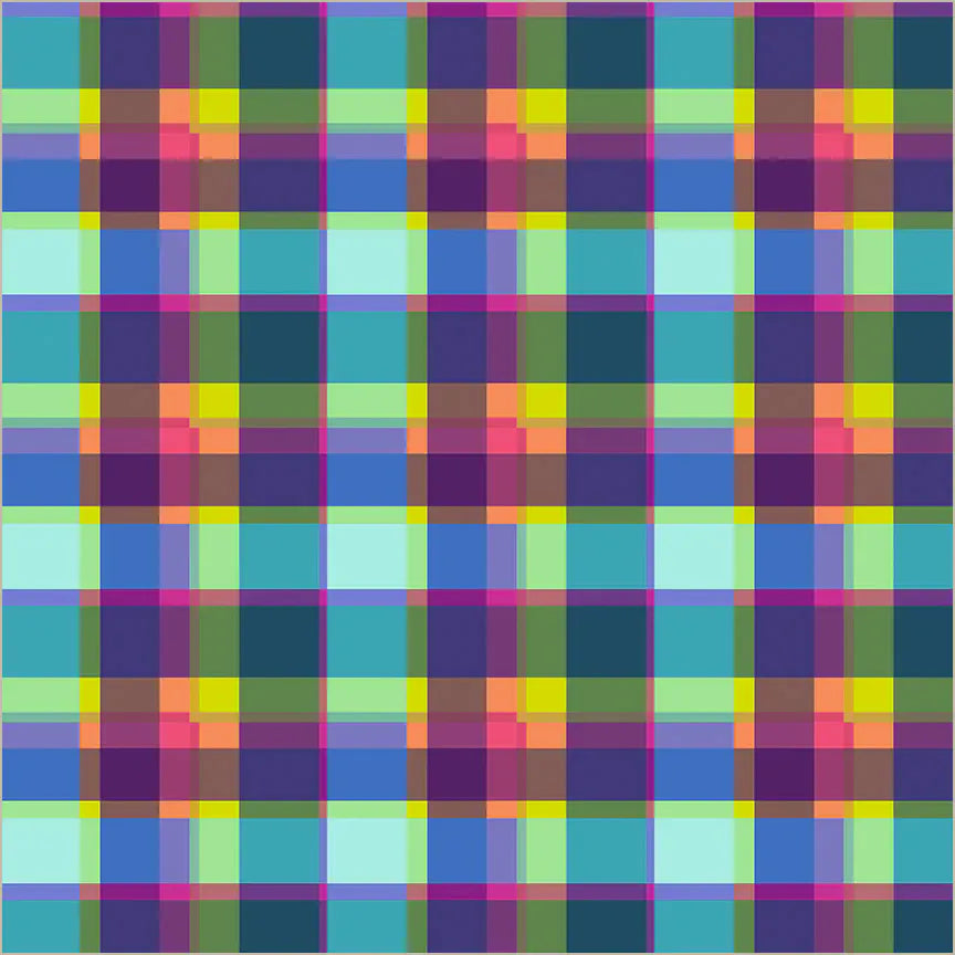 Winding Road by Natalie Barnes- Summer Plaid