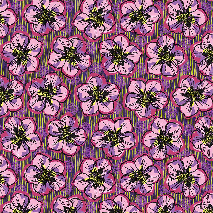 Winding Road by Natalie Barnes- Blossom, Petal Pink