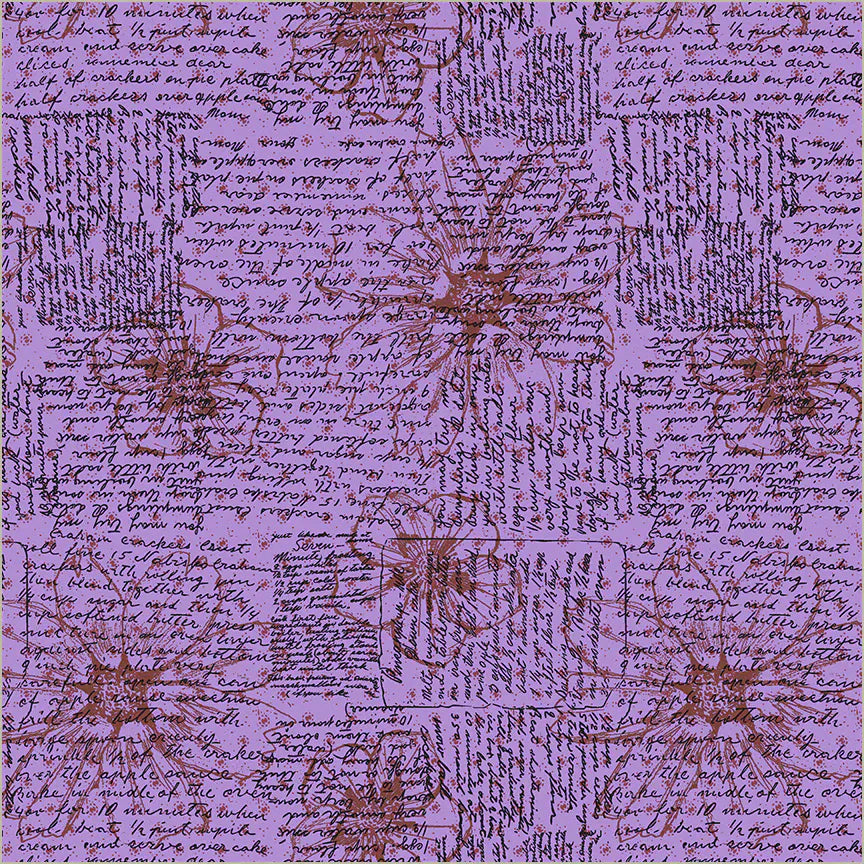 Winding Road by Natalie Barnes- Directions, Lilac