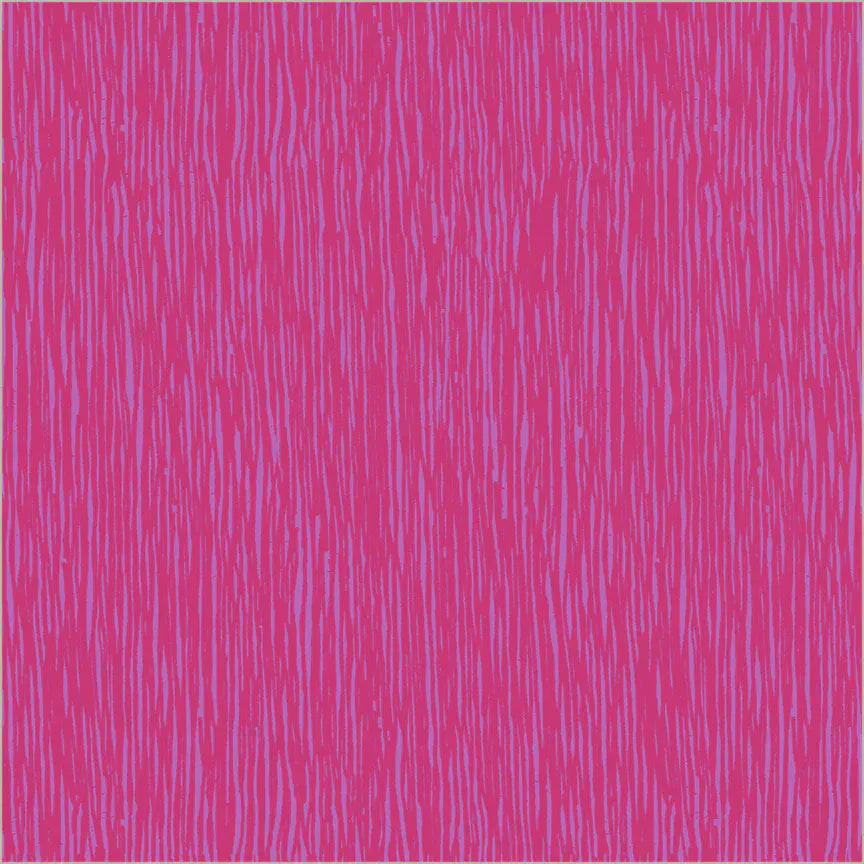 Winding Road by Natalie Barnes- Grasses, Magenta