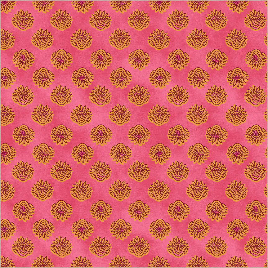 Winding Road by Natalie Barnes- Lotus, Pink
