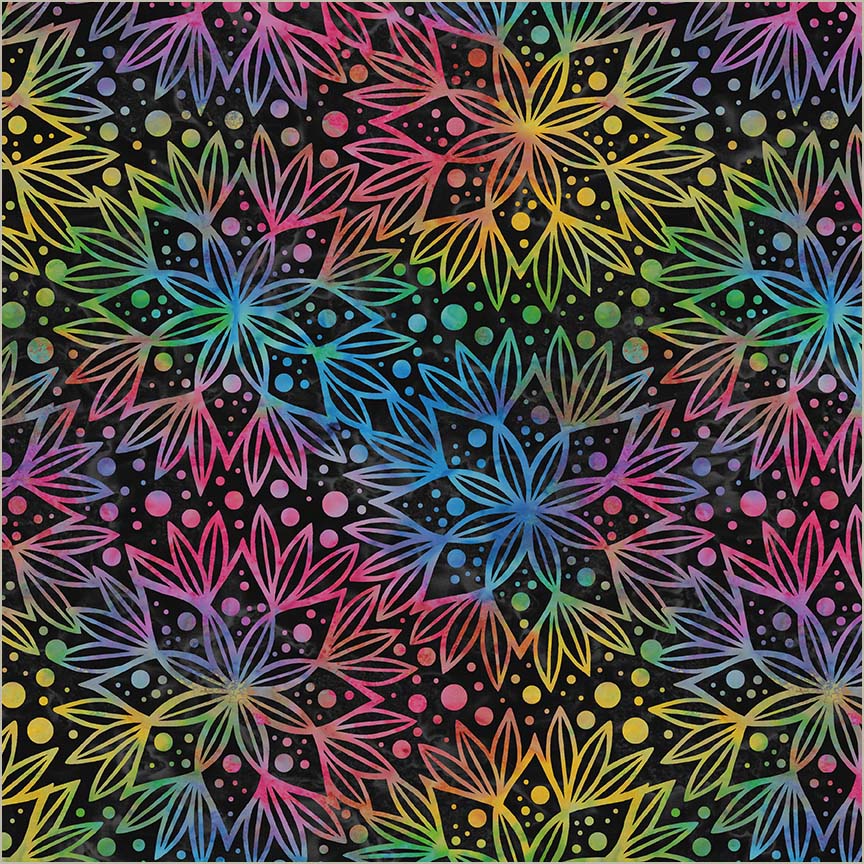 BeColourful by JDJ - Full Bloom, Black Rainbow
