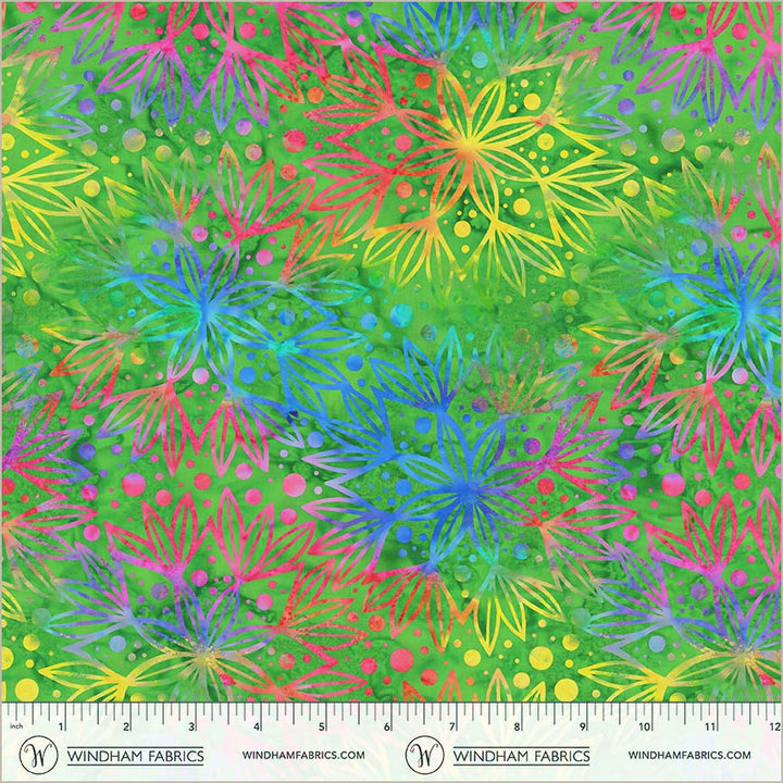 BeColourful JDJ - Full Bloom, Emerald 108" WIDEBACK