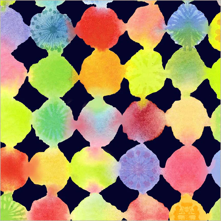 Canvas & Co. - Color Burst, Navy CANVAS