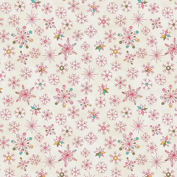 Jolly Collage - Snowfall, Marshmallow | Artistic Artifacts
