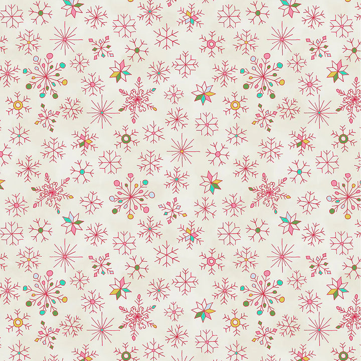 Jolly Collage - Snowfall, Marshmallow | Artistic Artifacts