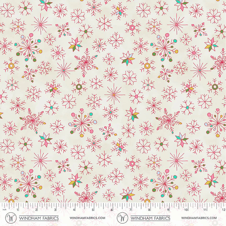 Jolly Collage - Snowfall, Marshmallow | Artistic Artifacts