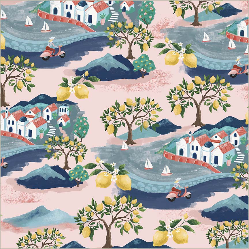 Villa Sol - Little Village, Pale Pink
