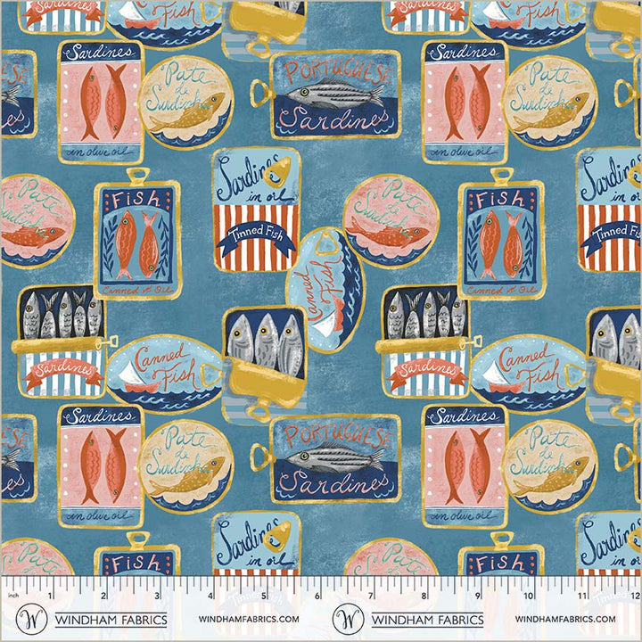 Villa Sol - Tinned Fish, Sea Blue