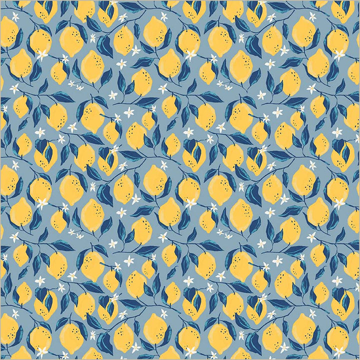 Villa Sol - Lemons, Sea Blue