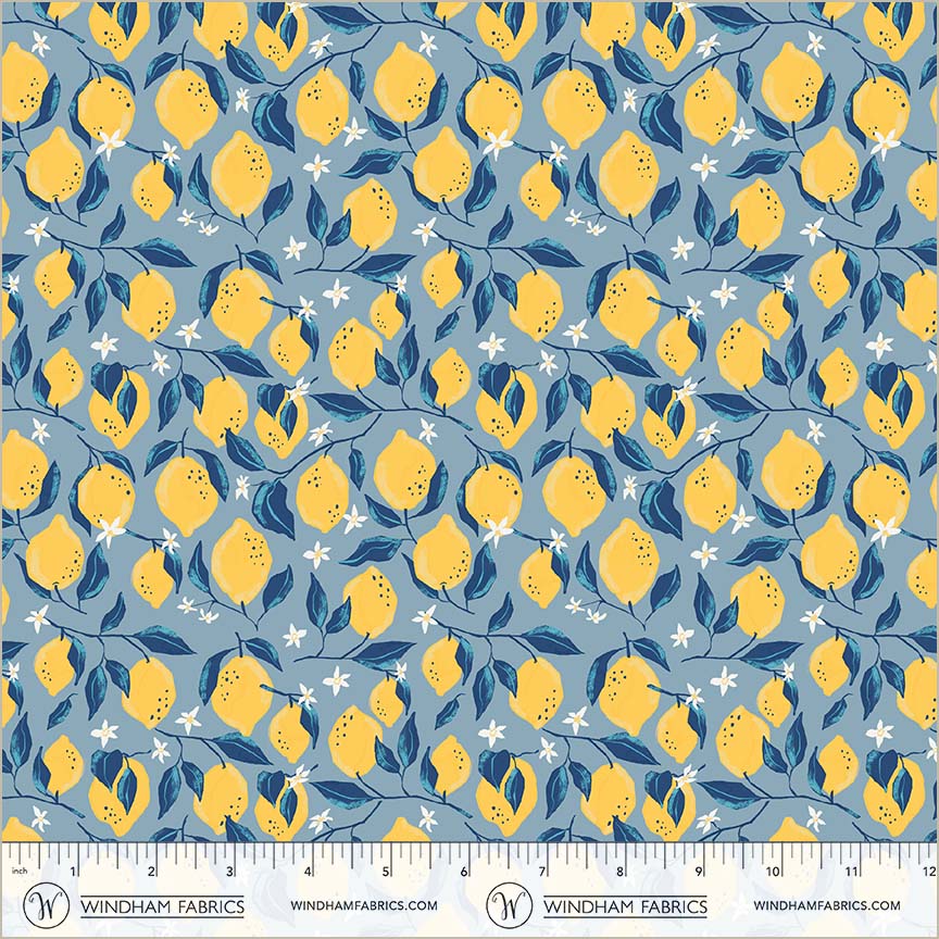 Villa Sol - Lemons, Sea Blue