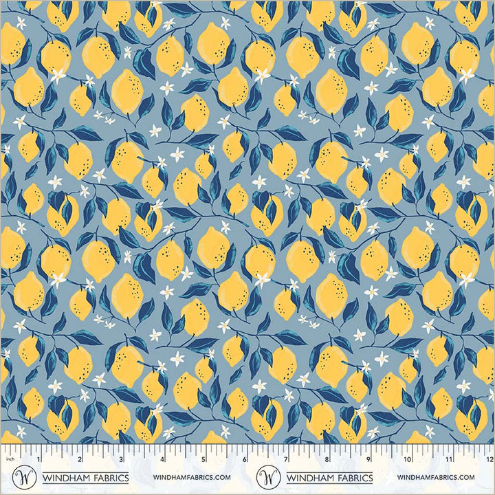 Villa Sol - Lemons, Sea Blue