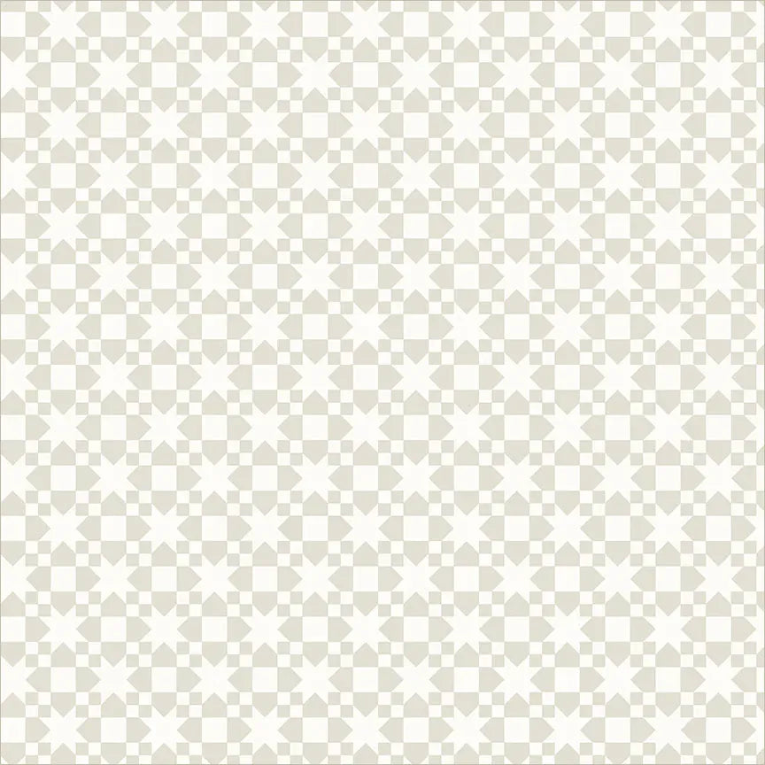 Sweet Cream - Quilt Star, Cream on Cream Sweet Cream - Quilt Star, Cream on Cream