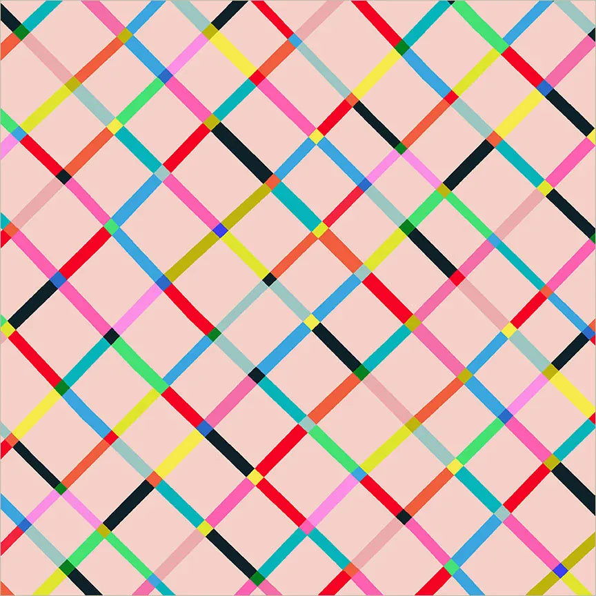 Happy Place by Annabel Wrigley - Crossing, Blush Happy Place by Annabel Wrigley - Crossing, Blush