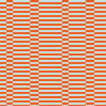 Annabel's Blenders by Annabel Wrigley - Broken Stripe, Orange/Sky Annabel's Blenders by Annabel Wrigley - Broken Stripe, Orange/Sky