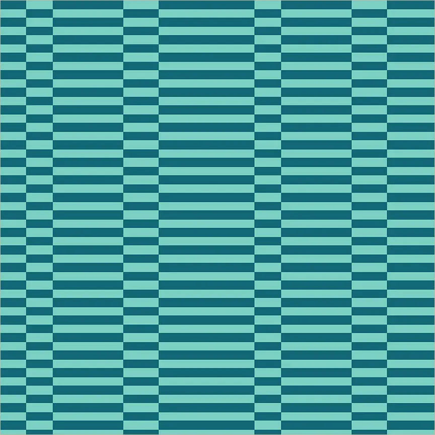 Annabel's Blenders by Annabel Wrigley - Broken Stripe, Aqua Annabel's Blenders by Annabel Wrigley - Broken Stripe, Aqua