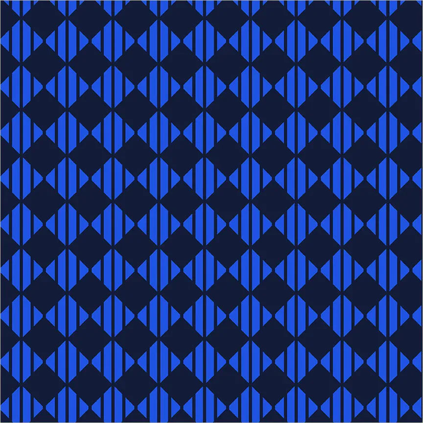 Annabel's Blenders by Annabel Wrigley - Checker, Deep Blue Annabel's Blenders by Annabel Wrigley - Checker, Deep Blue