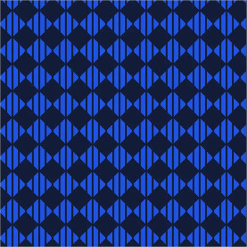 Annabel's Blenders by Annabel Wrigley - Checker, Deep Blue Annabel's Blenders by Annabel Wrigley - Checker, Deep Blue