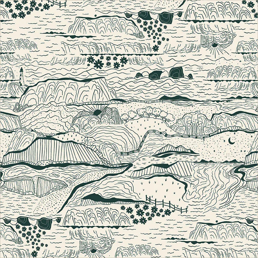 Rocky Coast - Driftline, Ivory Rocky Coast - Driftline, Ivory