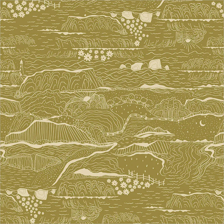 Rocky Coast - Driftline, Olive Rocky Coast - Driftline, Olive