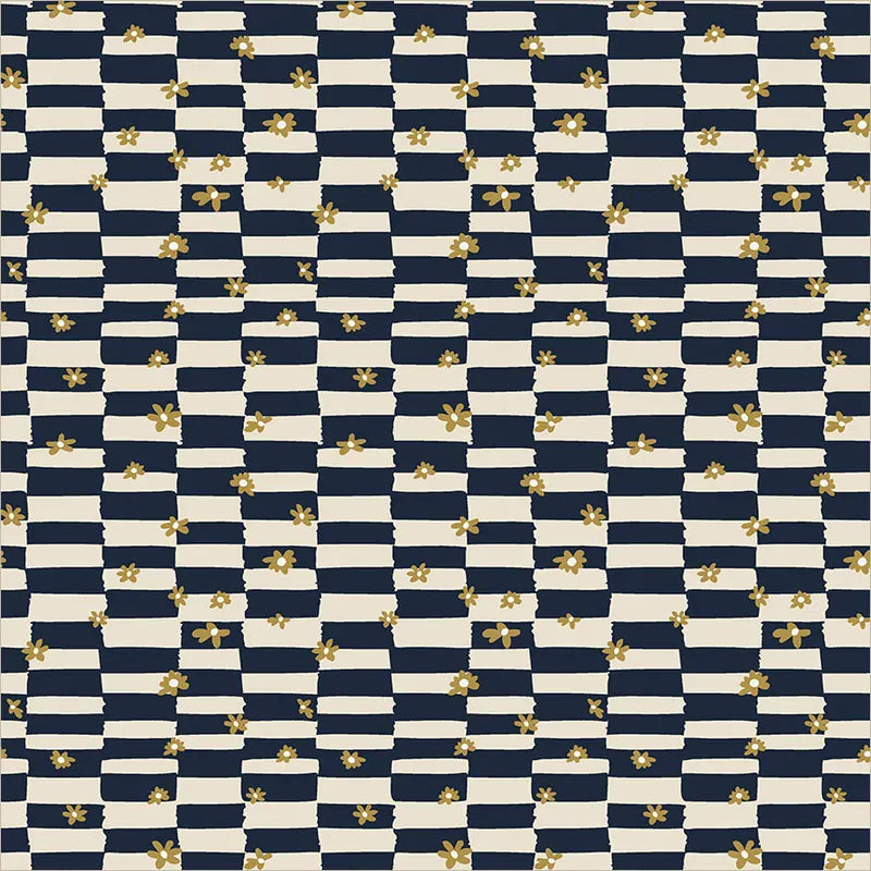 Rocky Coast - Cottage Check, Navy Rocky Coast - Cottage Check, Navy