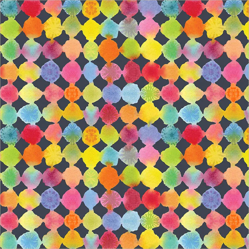 Painted Path Floating by Maria Carluccio - Soft Black Painted Path Floating by Maria Carluccio - Soft Black Fabric