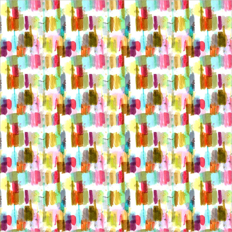 Painted Path Block Swatch by Maria Carluccio - Warm Painted Path Block Swatch by Maria Carluccio - Warm Fabric | Windham