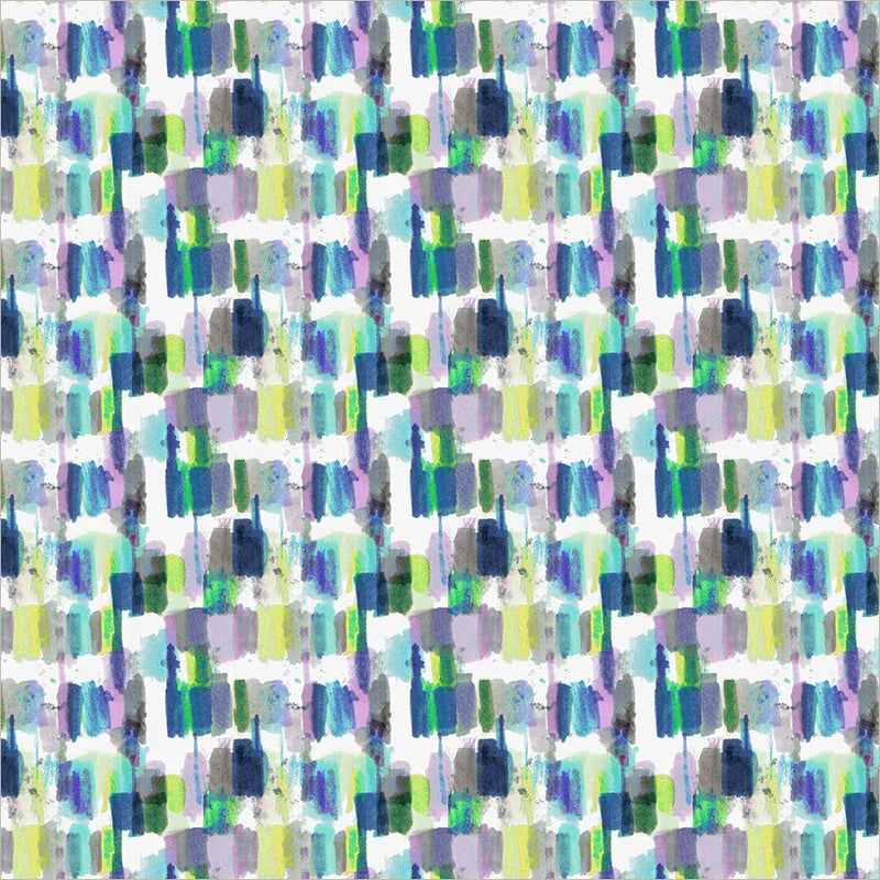 Painted Path Block Swatch by Maria Carluccio - Cool Painted Path Block Swatch by Maria Carluccio - Cool Fabric | Windham