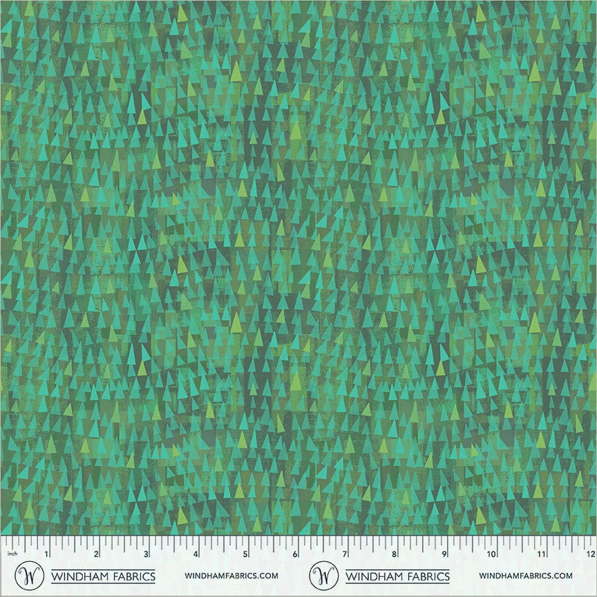 Mirage by Gareth Lucas - Fragments, Sea Green Fragments Sea Green | Mirage Blender Fabric by Gareth Lucas