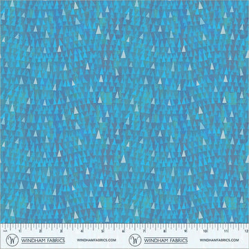 Mirage by Gareth Lucas - Fragments, Cyan Fragments Cyan | Mirage Blender Fabric by Gareth Lucas