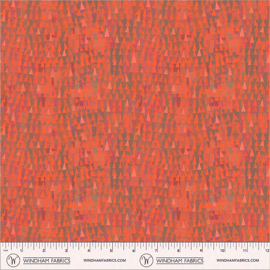 Mirage by Gareth Lucas - Fragments, Scarlet Fragments Scarlet | Mirage Blender Fabric by Gareth Lucas