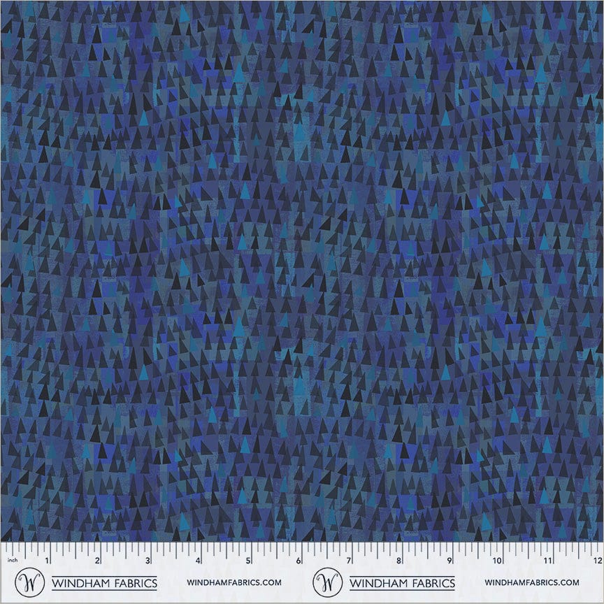 Mirage by Gareth Lucas - Fragments, Midnight Blue Fragments Midnight Blue | Mirage Blender Fabric by Gareth Lucas