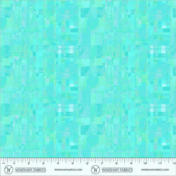 Mirage by Gareth Lucas - Reflection, Turquoise Reflection Turquoise | Mirage Blender Fabric by Gareth Lucas