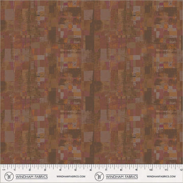 Mirage by Gareth Lucas - Reflection, Mahogany Reflection Mahogany | Mirage Blender Fabric by Gareth Lucas