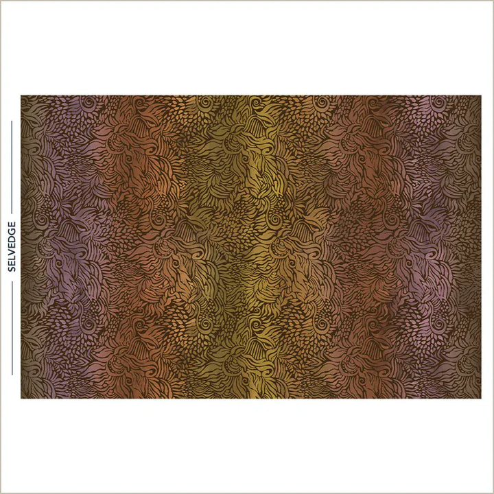 Wild Reverie by Melissa Marie Collins - Thicket, Umber Canvas Fabric Wild Reverie by Melissa Marie Collins - Thicket, Umber Canvas Fabric