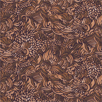 Wild Reverie by Melissa Marie Collins - Foliage, Sepia Fabric Wild Reverie by Melissa Marie Collins - Foliage, Sepia Fabric