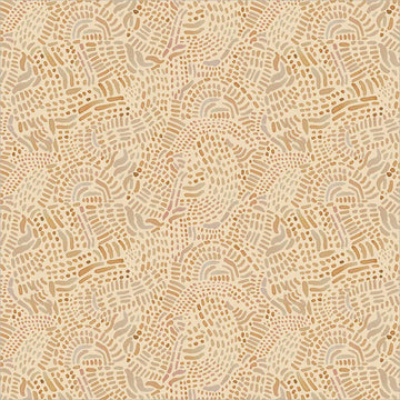 Wild Reverie by Melissa Marie Collins - Burlwood, Cream Fabric Wild Reverie by Melissa Marie Collins - Burlwood, Cream Fabric